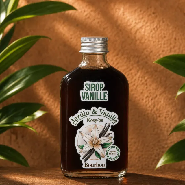 Sirop de vanille (200 ml)
